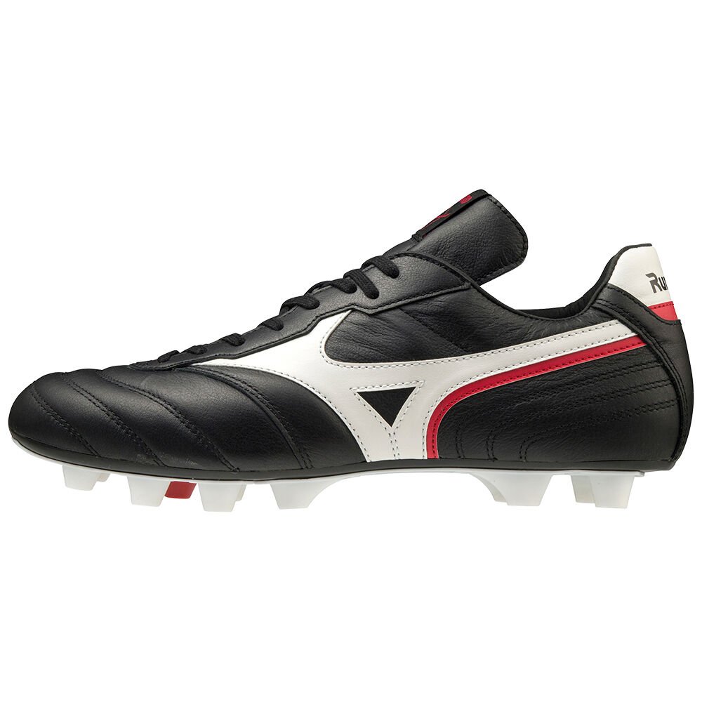 Botas de Futbol Mizuno Morelia Zero Japan Mujer Negras/Blancas/Rojas Baratas CVUM-82530